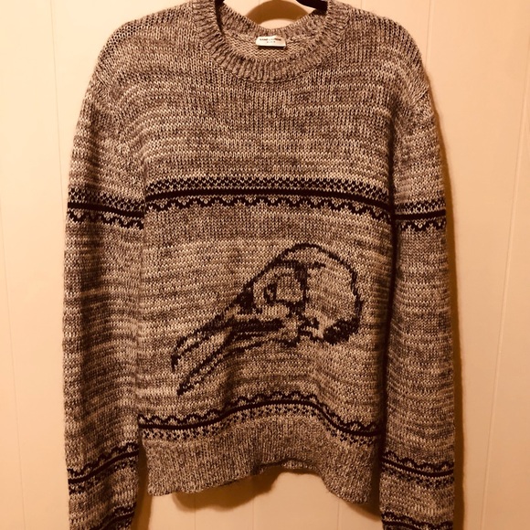 Saint Laurent Raven Skull Sweater - Picture 2 of 5